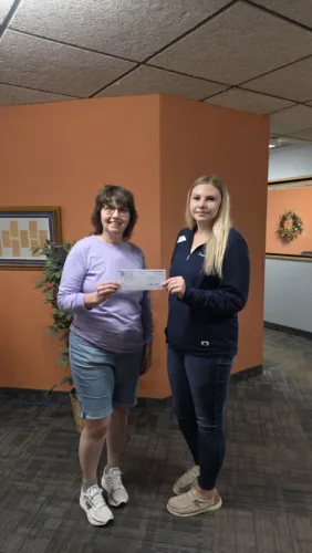 AAACU donates $300 to annual Northern Michigan Fiber Festival